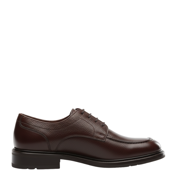 Lavonne Trujillo Leather Lace Up Oxford Shoes - Brown