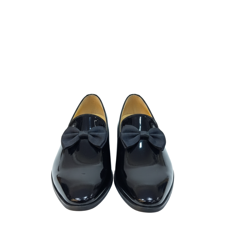 Royal Patent Bow Loafers