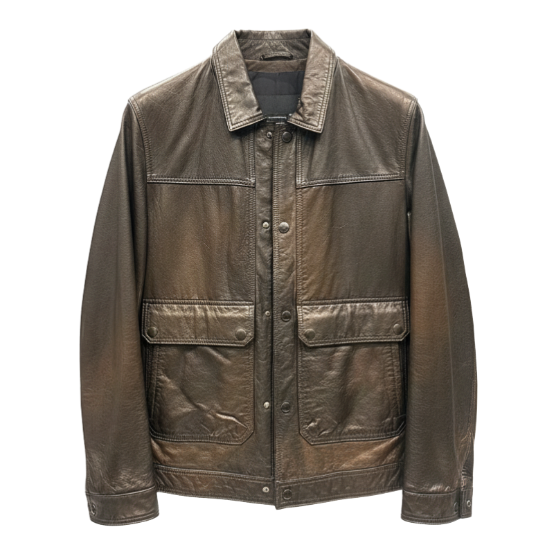 Old-Town Safari Leather Jacket