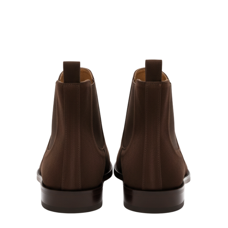 Premium Velour Chelsea Boots