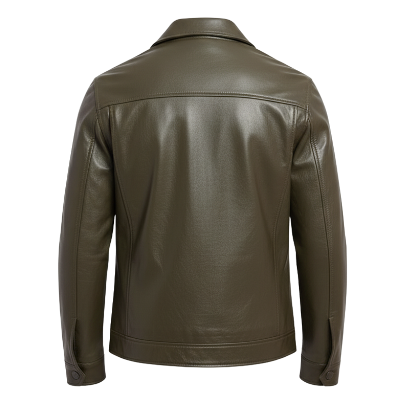 Italian Monarch Luxe Leather Jacket