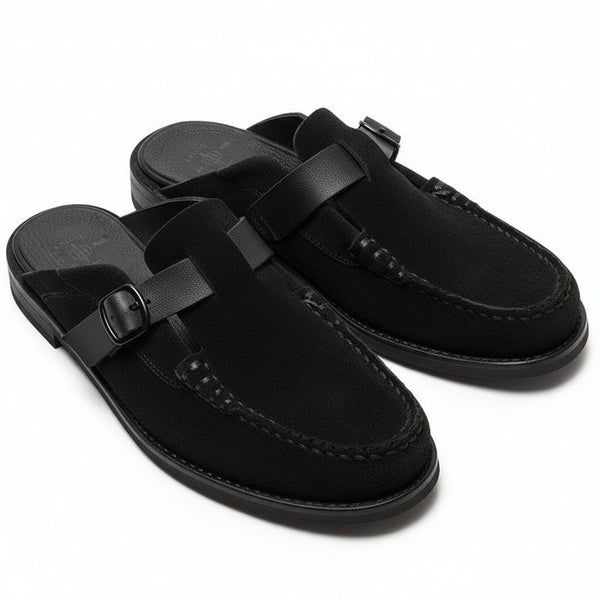 Men's Buckle strap Mule