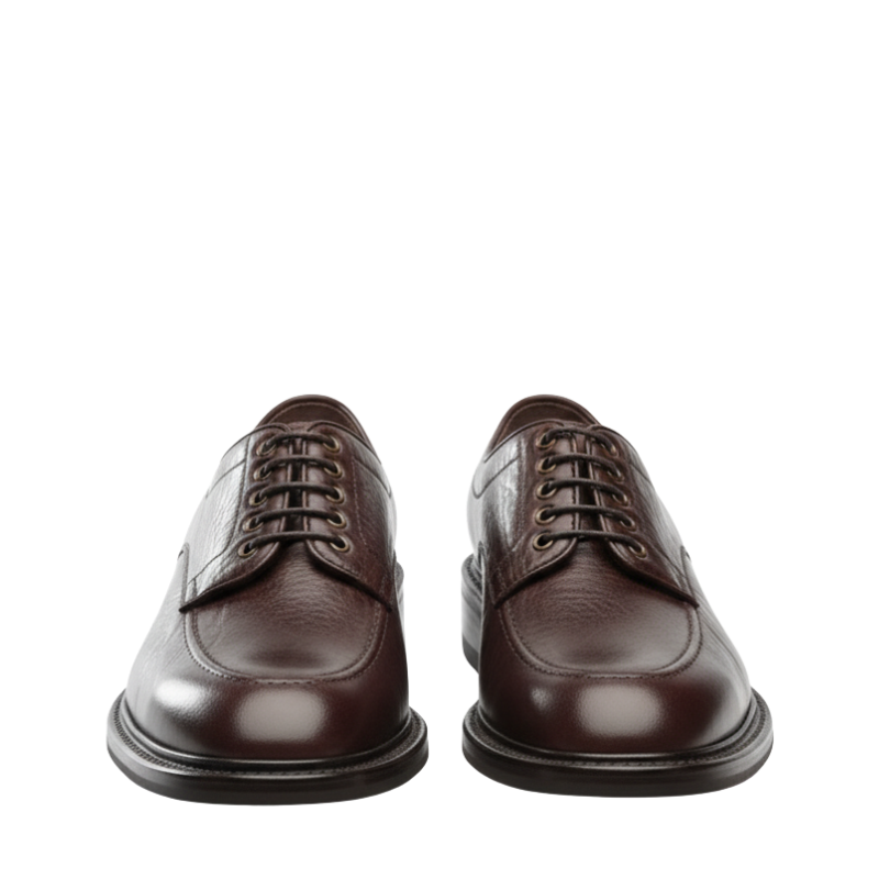 Lavonne Trujillo Leather Lace-Up Oxford Shoes