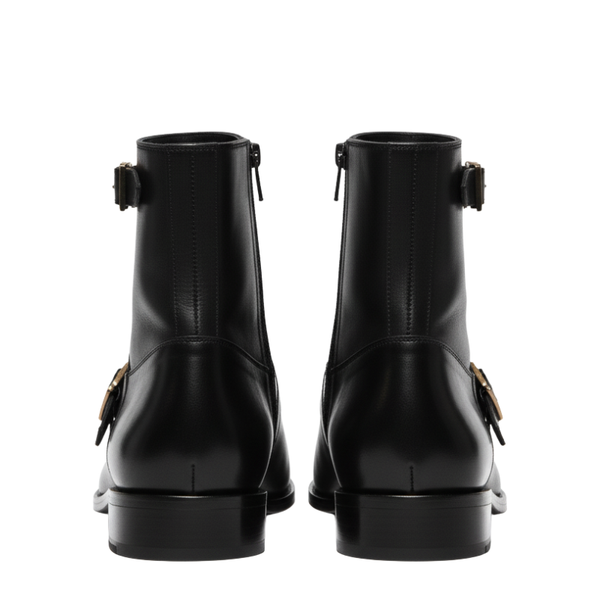Royal Knight Buckle Boots