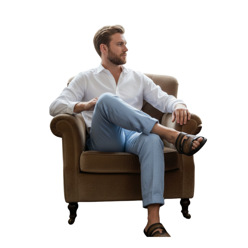 Italian H-cut Design Luxe Slippers