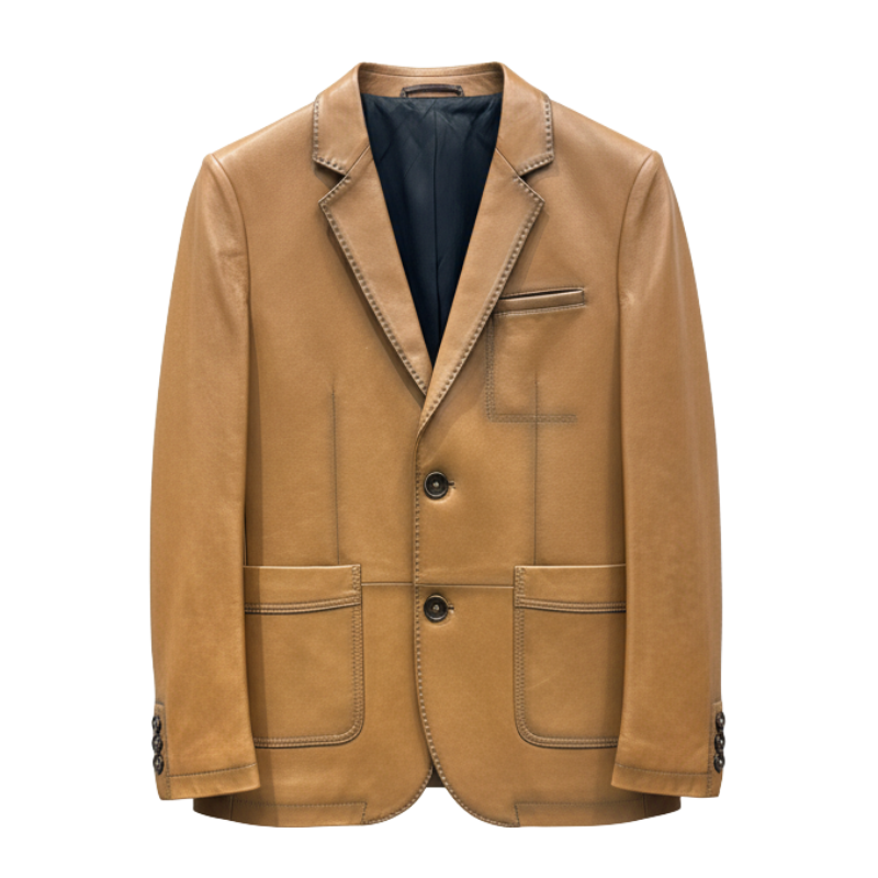 Classic Royale Leather Blazer