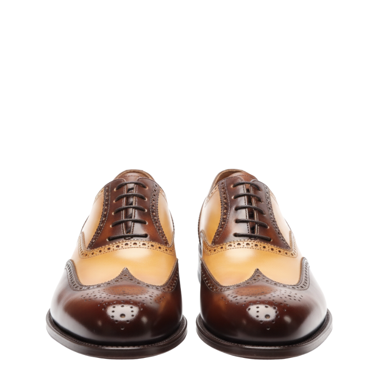 Mens Regal Two Tone Oxford Brogues