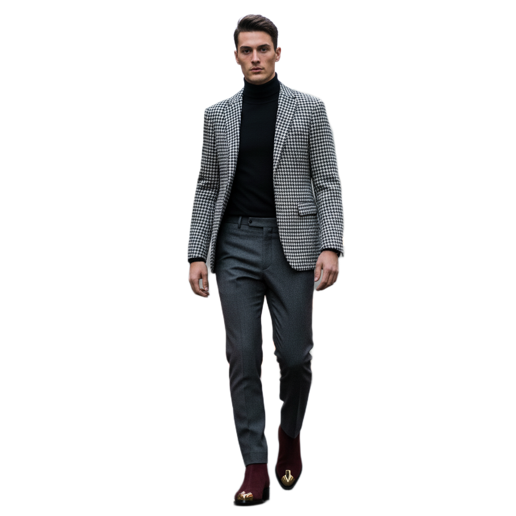 Punk Seude Golden Toe Boots