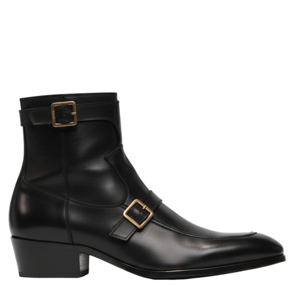 Royal Knight Buckle Boots