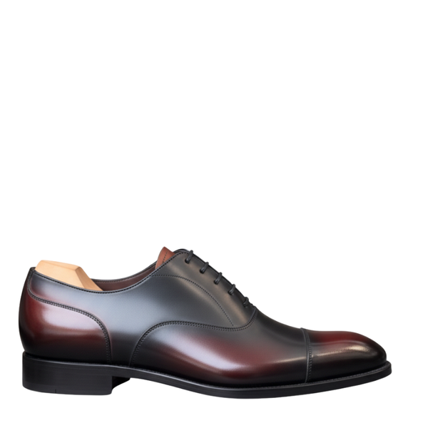 Regal Prime Noir Cap Toe Oxfords