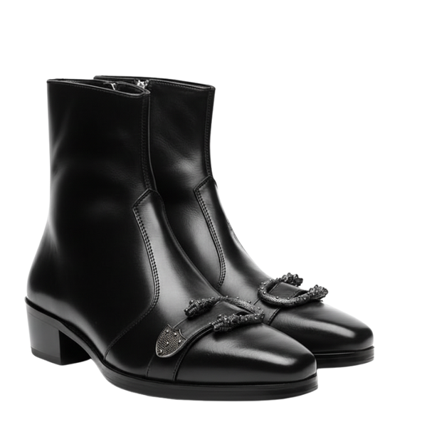 Royal Classic Buckled Dress Boots