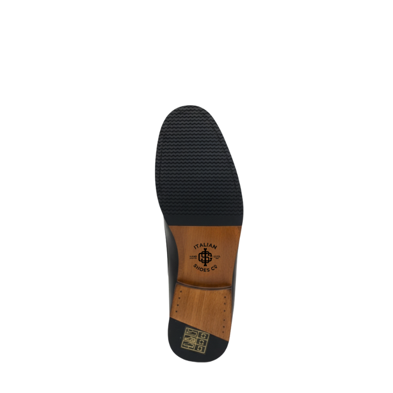 Luxury Midnight Crest Bit Loafers
