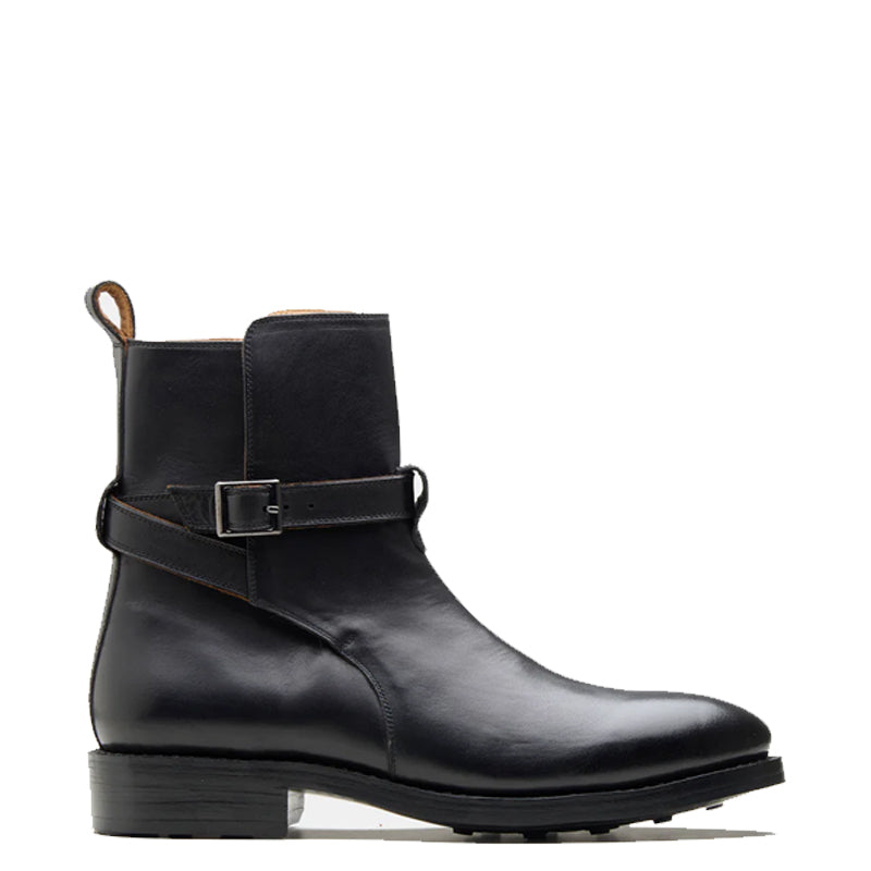 Premium Leather Jodhpur Boot With Side Buckle