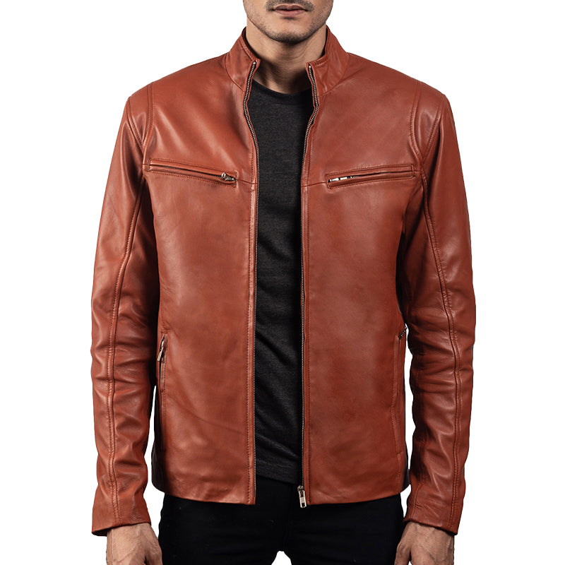 Rovian Leather Men Jacket