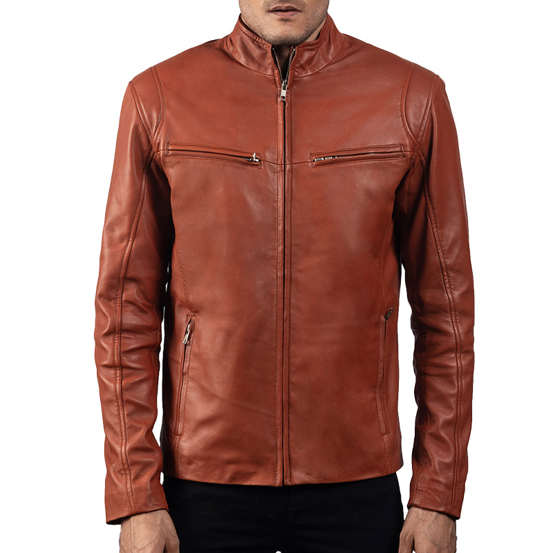 Rovian Leather Men Jacket