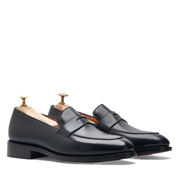 Classic Design Slip on Loafer - black