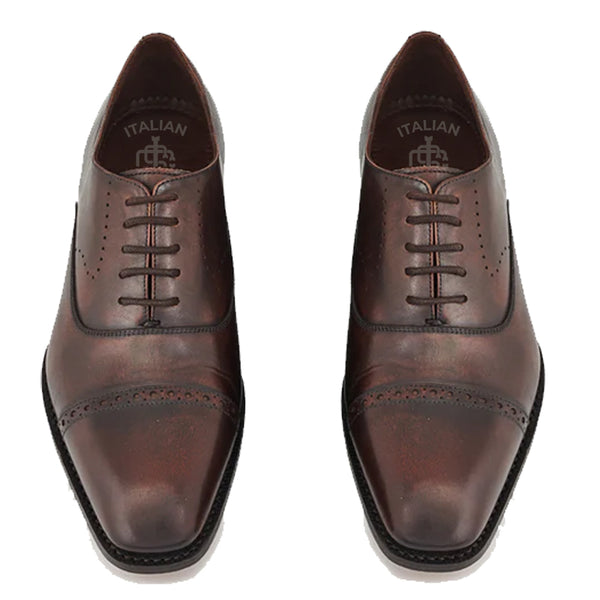 Leather Lace Up Oxford Shoes for Men