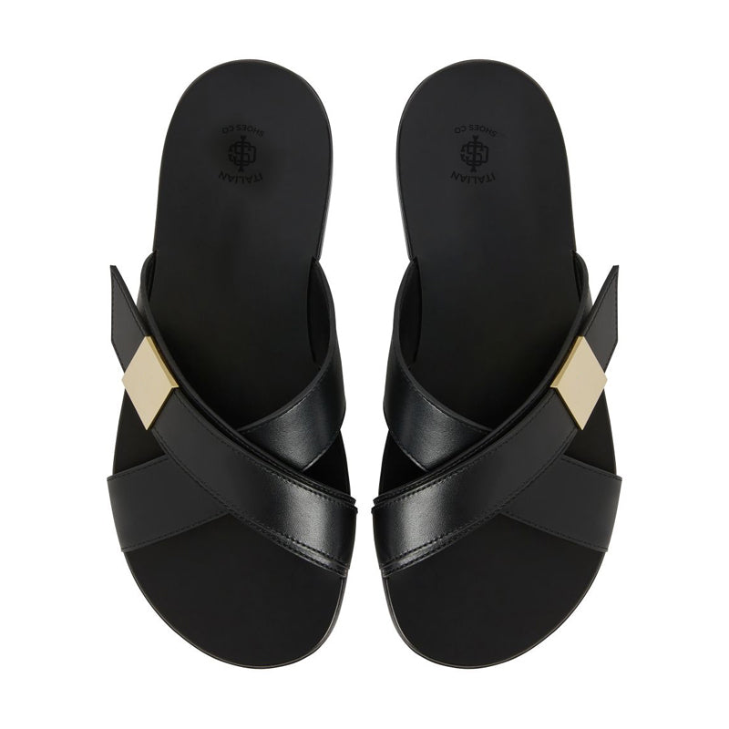 Crossed Bands Handmade Comfort Sandal