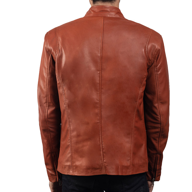 Rovian Leather Men Jacket