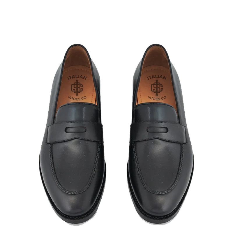 Classic Design Black Slip on Loafer