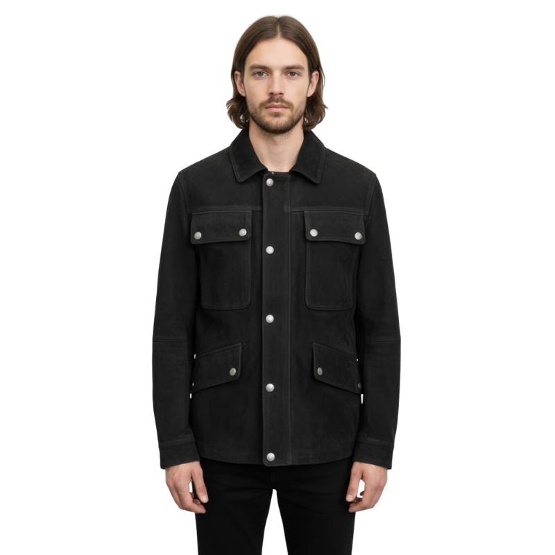 Men’s Luxury Expedition Suede Jacket