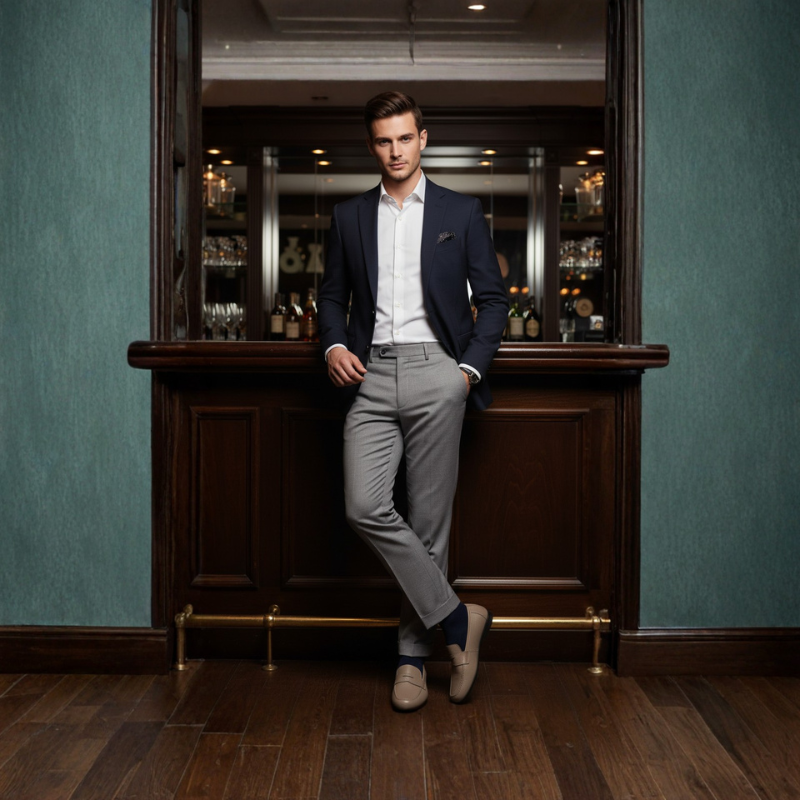 Iconic Leather Luxe penny strap Loafer
