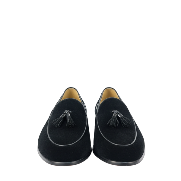 Prime Velvet Tassel Loafers