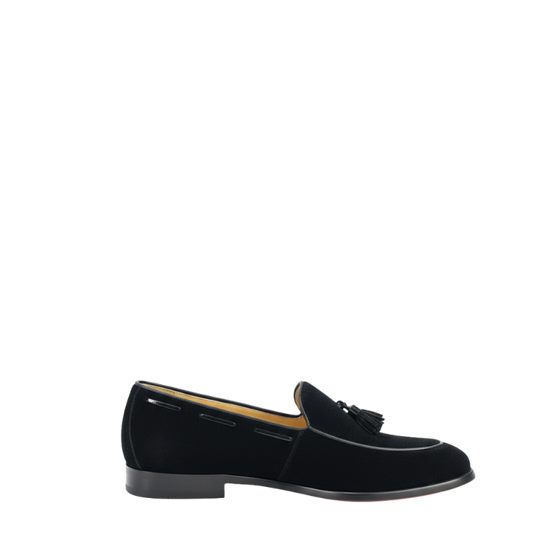 Prime Velvet Tassel Loafers
