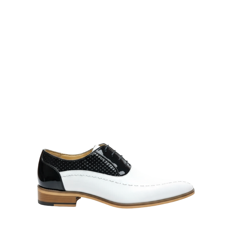 Classic Dual Tone Sleek Derby Shoes