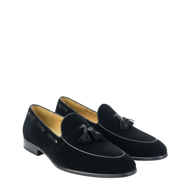 Prime Velvet Tassel Loafers