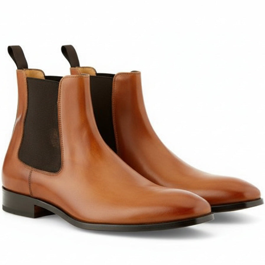 Classic Chelsea Round Toe Shade Boots