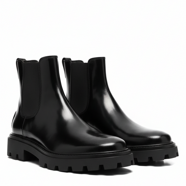 Chunky Sole Chelsea Boots