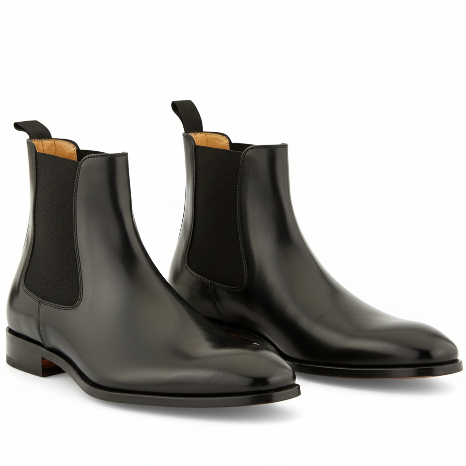 Classic Chelsea Round Toe Boots