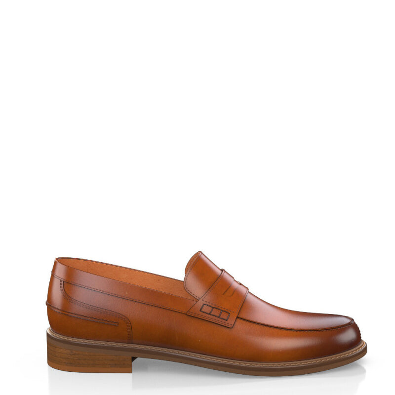 Prime Leather Slip On Loafers