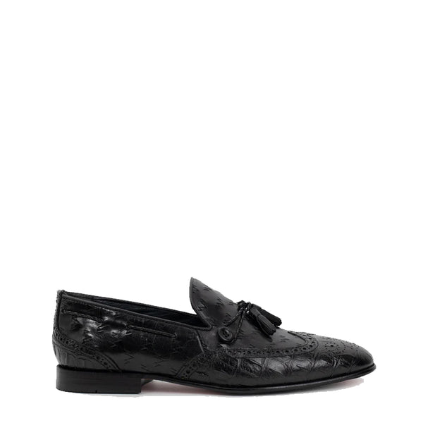 Leather Tassel Loafer Men Shoe