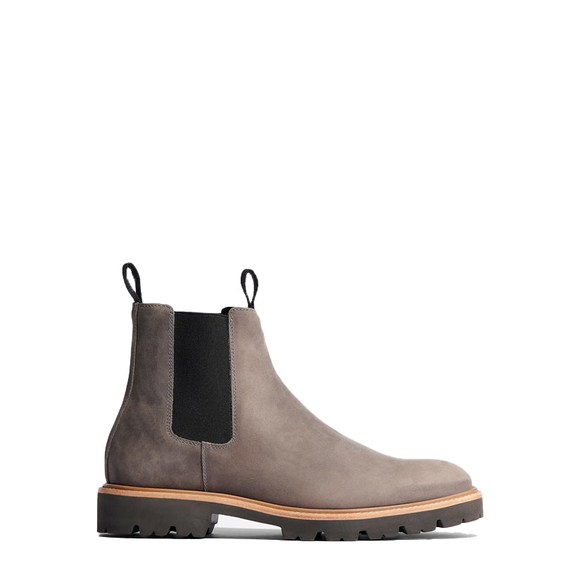 Midnight Double Strip Leather Chelsea Boot