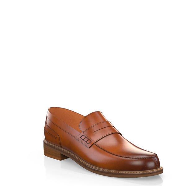 Prime Leather Slip On Loafers - Brown