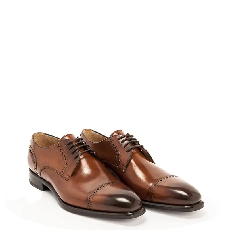 Premium Wholecut Leather Formal Oxford Burgundy Shoe