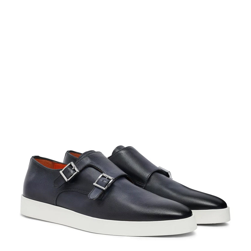 Men Double Monk Strap Sneakers