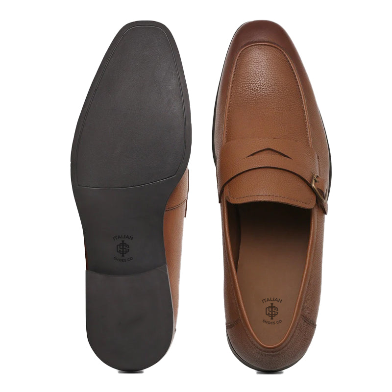 Men Textured Slip On Loafer