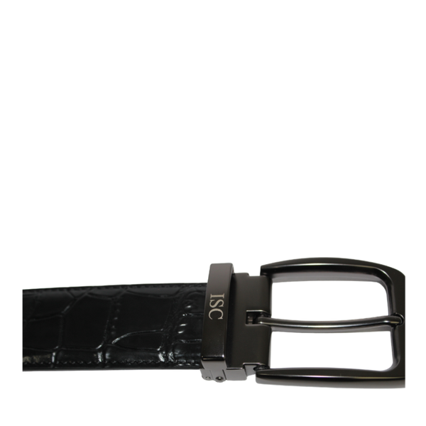 Imperial Croc Classic Leather Belt