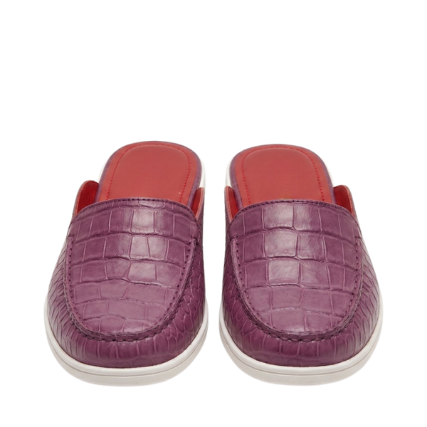 Imperial Amethyst Crimson Slip Mule