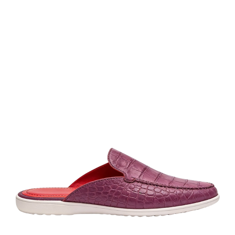 Imperial Amethyst Crimson Slip Mule