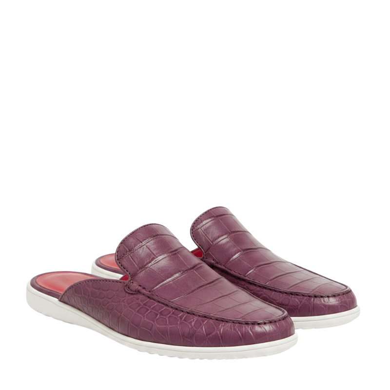 Imperial Amethyst Crimson Slip Mule