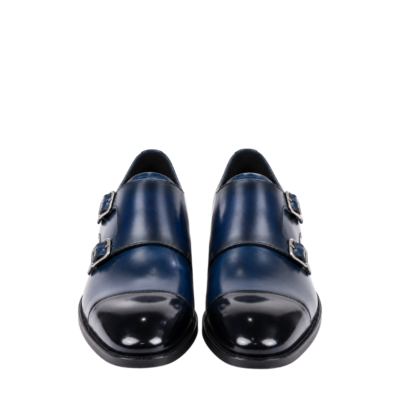Imperial Patina Double Monk Strap Shoes
