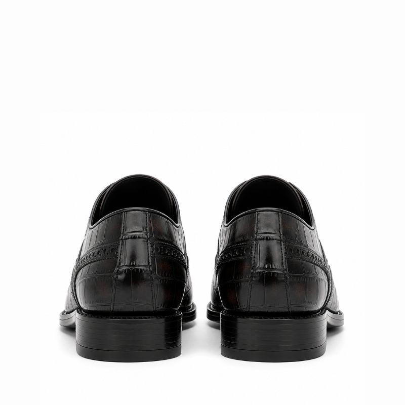 Imperio Croco Wingtip Oxford Shoes
