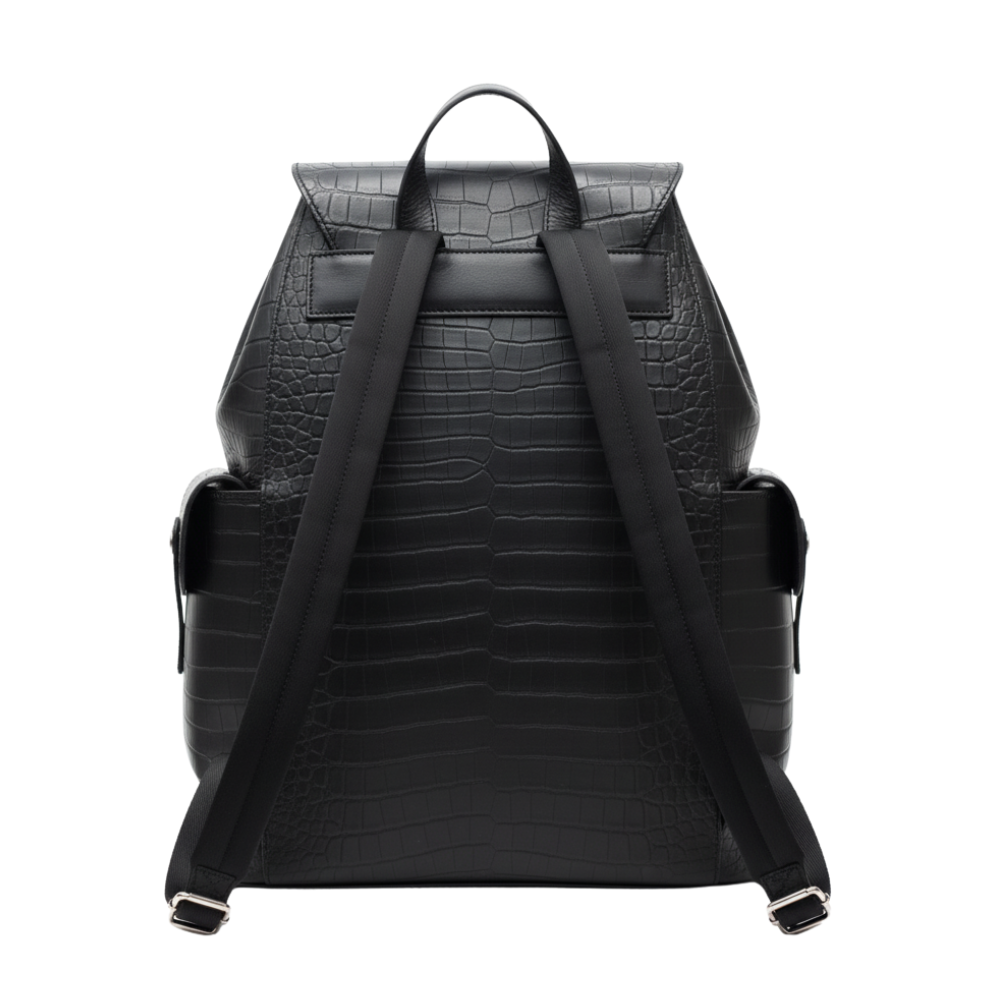 Italian Alligator Leather Casual Impeccable Backpack