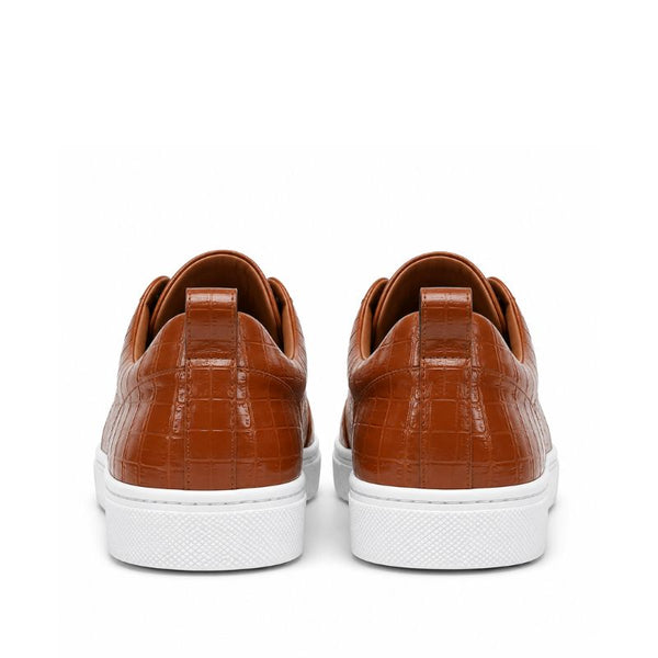 Italian Croco Luxe Slip-On Triple Stitch Sneakers