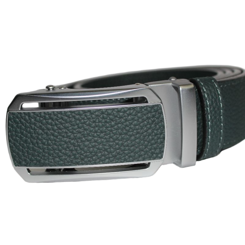 Italian Elite Steel Lock Leather Belt