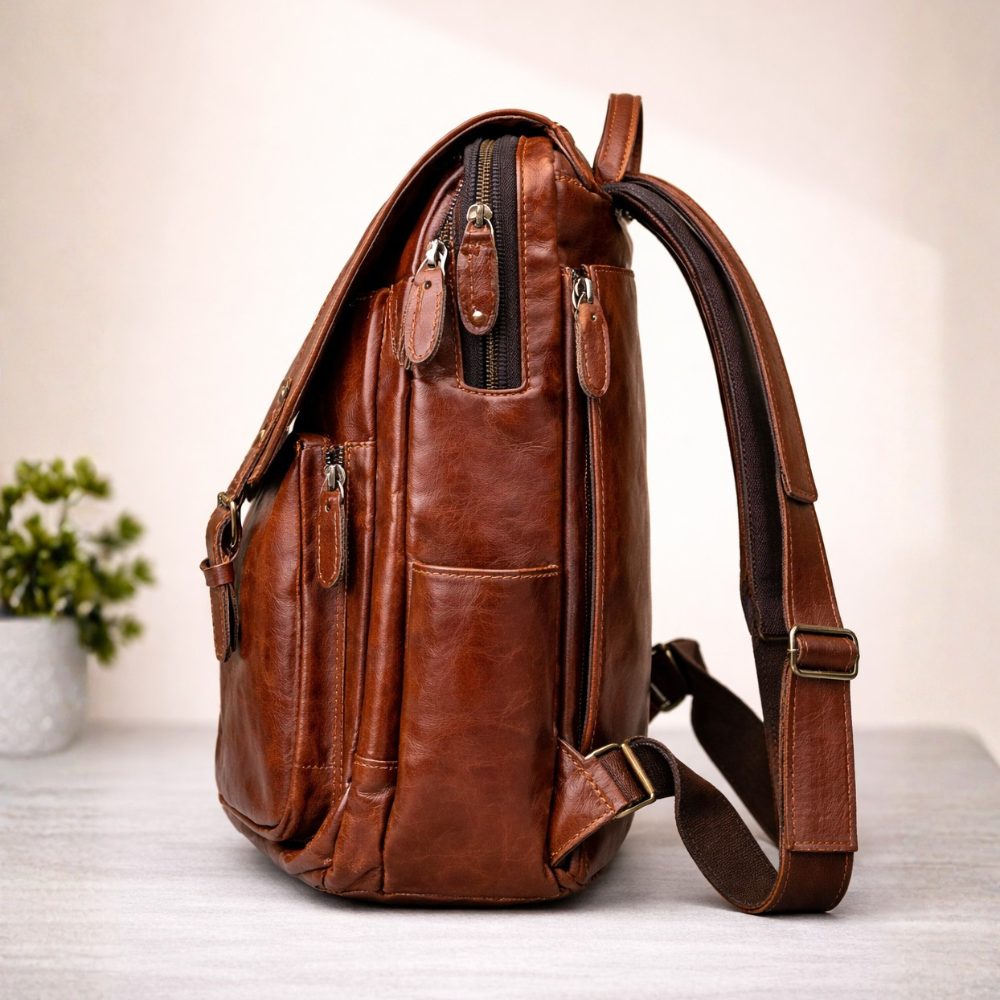 Italian Heritage Leather Classic Utility Backpack
